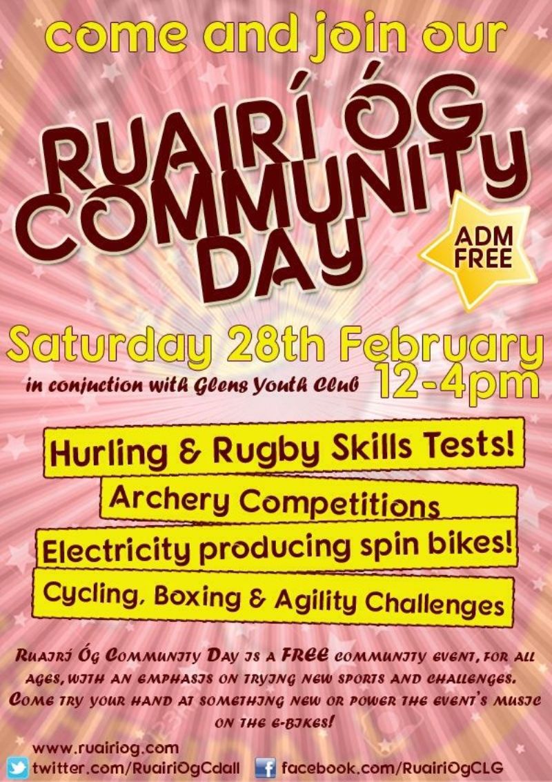 RuairÃ­ Ã“g Community Day