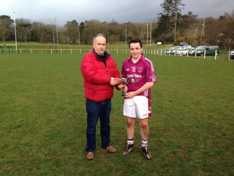Christy Mc Laughlin Captain for today for the U16's